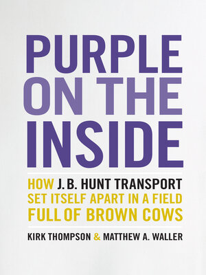 cover image of Purple on the Inside
